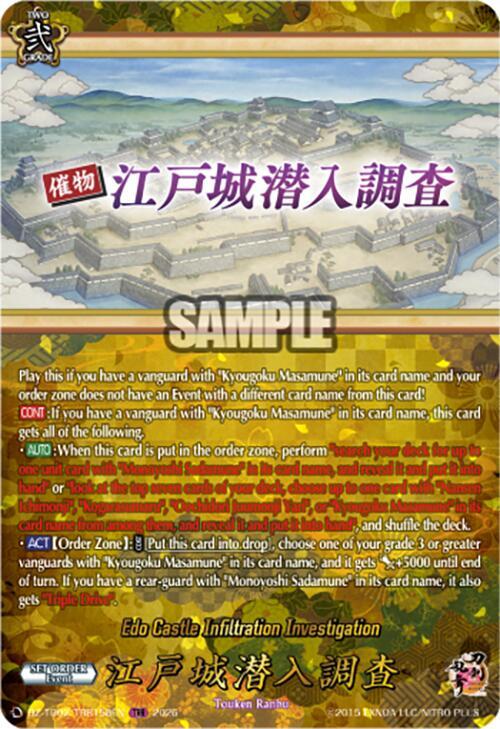 Edo Castle Infiltration Investigation (TRR)