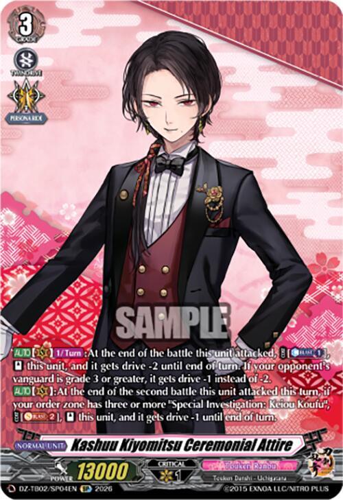 Kashuu Kiyomitsu Ceremonial Attire (SP)