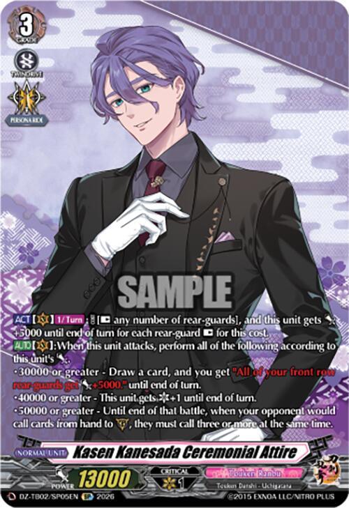 Kasen Kanesada Ceremonial Attire (SP)