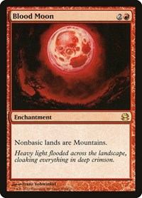 Blood Moon - Modern Masters - Magic: The Gathering card