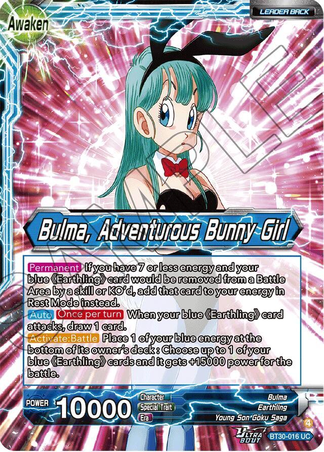 Bulma // Bulma, Adventurous Bunny Girl - Three Glorious Fighters