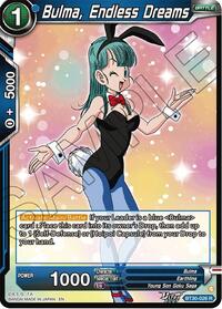 Bulma, Endless Dreams card art
