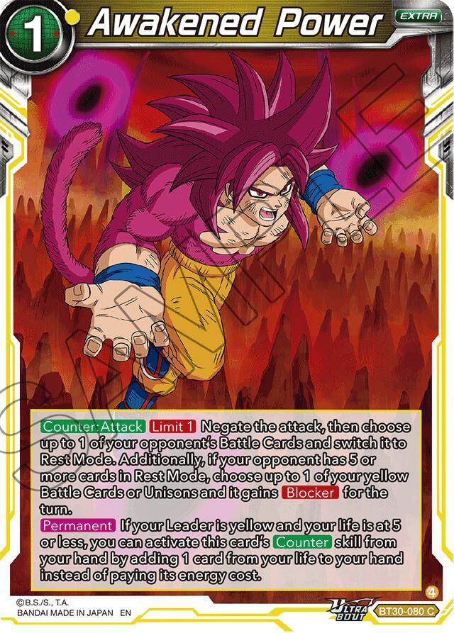 Awakened Power - Three Glorious Fighters - Dragon Ball Super