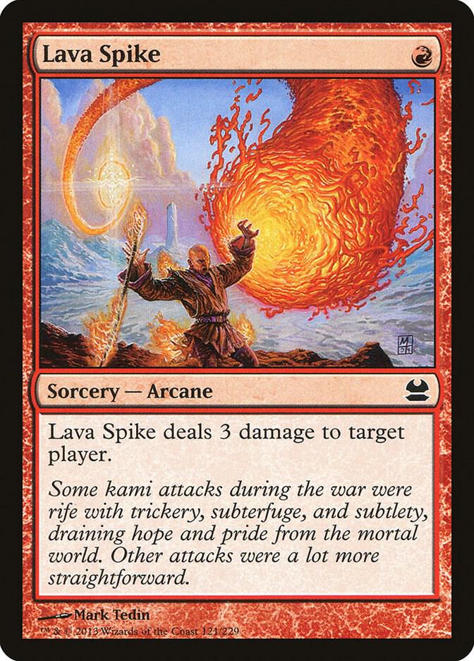 Lava Spike - Modern Masters - Magic: The Gathering - TCGplayer.com