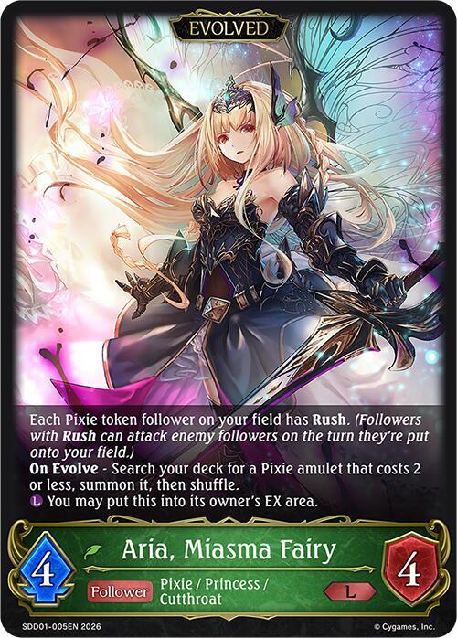 Aria, Miasma Fairy (Evolved)