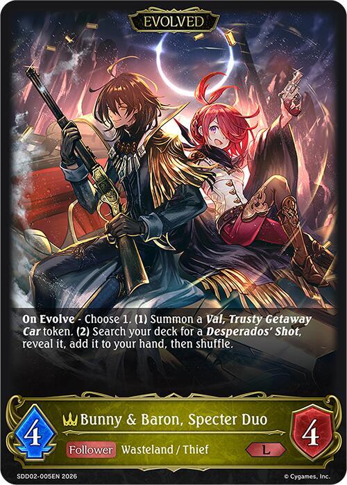Bunny & Baron, Specter Duo (Evolved)