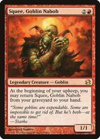 Squee, Goblin Nabob (Modern Masters)