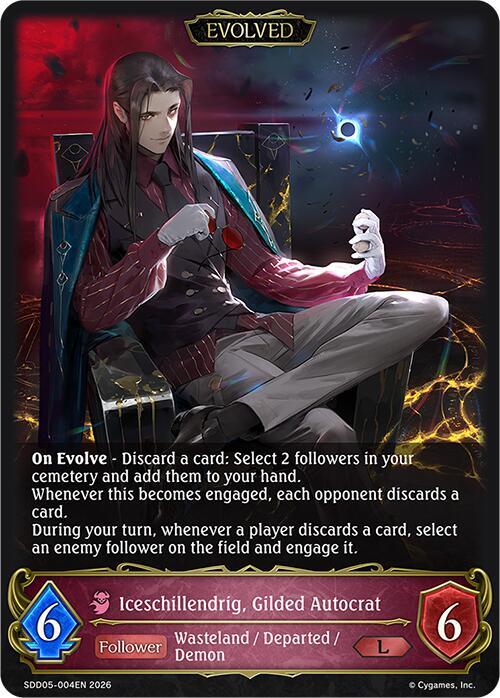Iceschillendrig, Gilded Autocrat (Evolved)