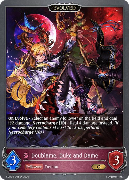 Doublame, Duke and Dame (Evolved)