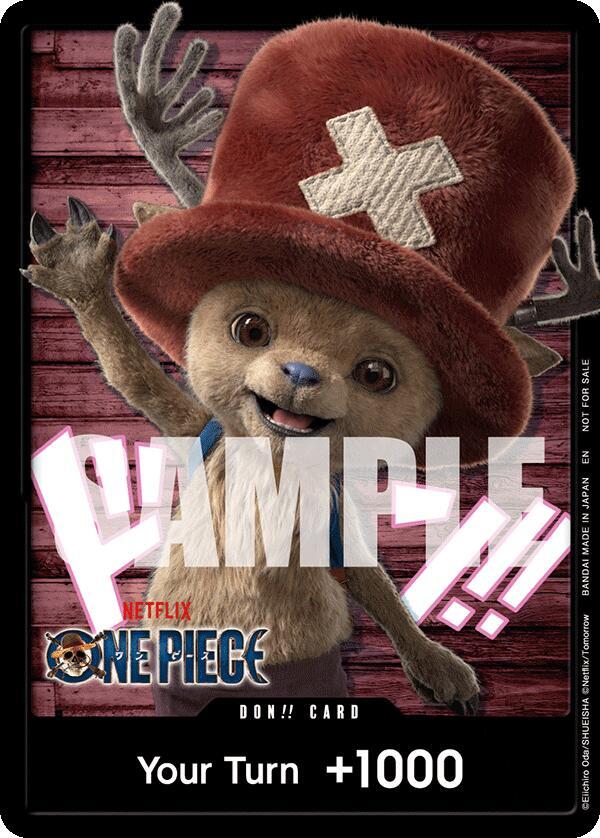 netflixチョッパー ドンカード DON!! Card (Netflix Tony Tony.Chopper) - One Piece Promotion Cards