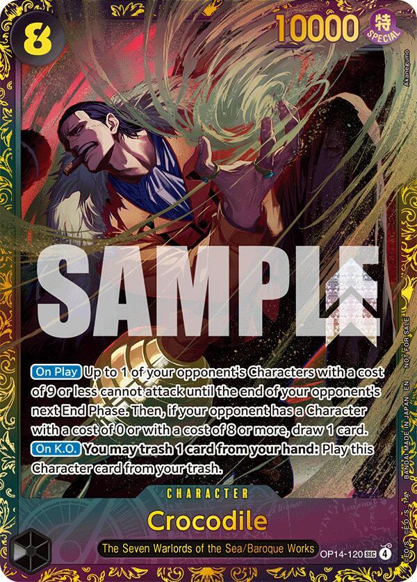 Crocodile - OP14-120 (CS26-27 Regionals Season 1) - One Piece