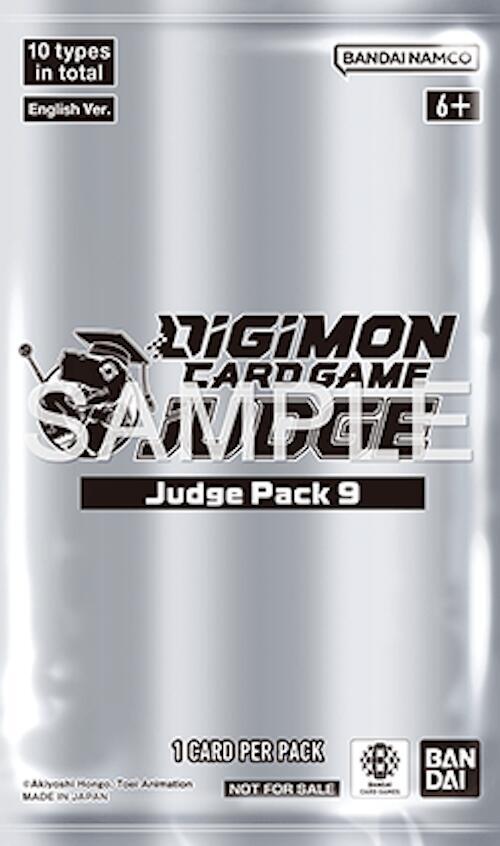 Judge Pack 9 - Digimon Promotion Cards - Digimon Card Game