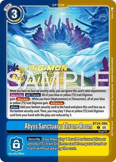 Abyss Sanctuary: Throne Room (Judge Pack 9) Time Stranger card price