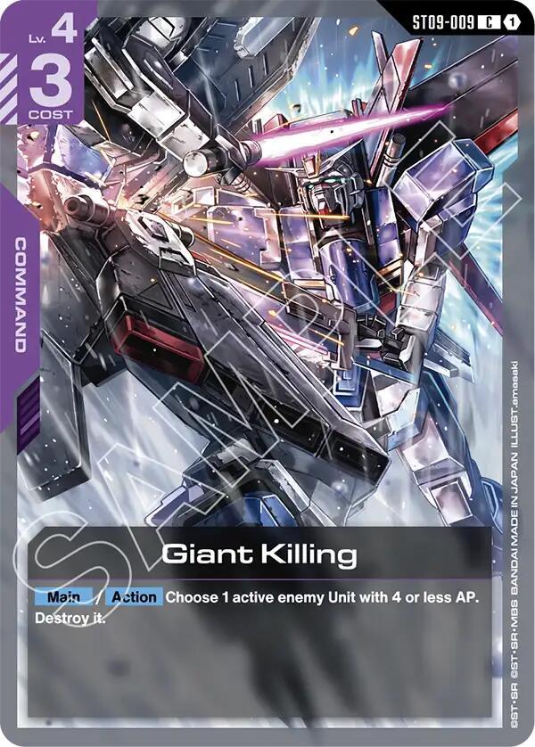 Giant Killing - Starter Deck 09: Destiny Ignition - Gundam Card