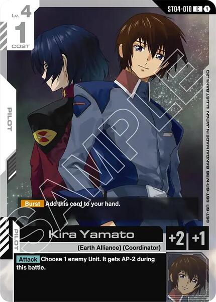 Collecting Gundam SEED's Kira Yamato In The Gundam Card Game