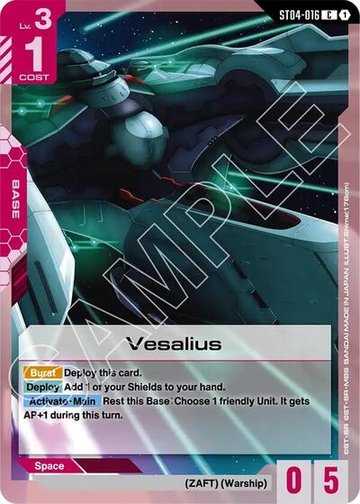 Vesalius card