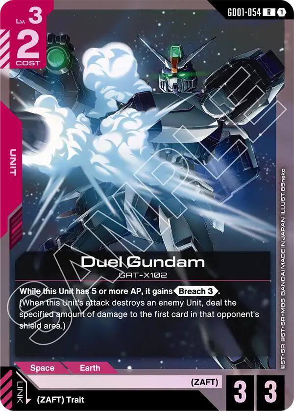Duel Gundam - Starter Deck 09: Destiny Ignition - Gundam Card Game