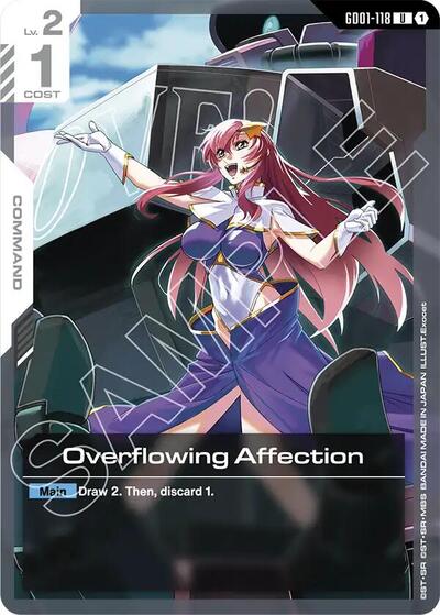 Overflowing Affection card