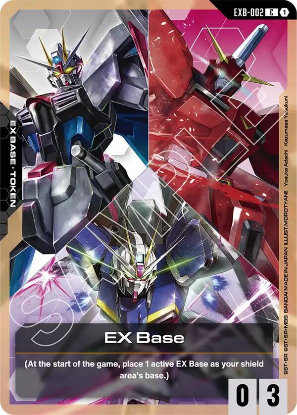 EX Base (EXB-002) - Starter Deck 09: Destiny Ignition - Gundam