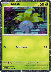 Oddish (Cosmos Holo) #001/094 from Miscellaneous Cards & Products Pokemon card image
