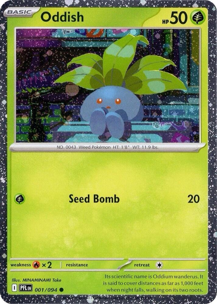 Oddish (Cosmos Holo) 001/094