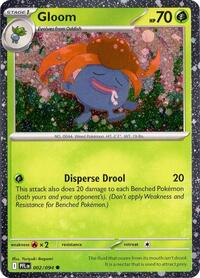 Gloom (Cosmos Holo) #002/094 from Miscellaneous Cards & Products Pokemon card image