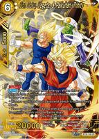 ドラゴンボール超カードゲーム　BT30-148 孫悟空　ベジータ　パイク　英語 Son Goku, Vegeta, & Paikuhan, Trinity - Three Glorious Fighters