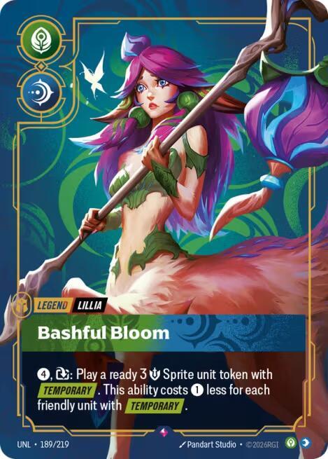 Lillia - Bashful Bloom - Unleashed - Riftbound: League of Legends