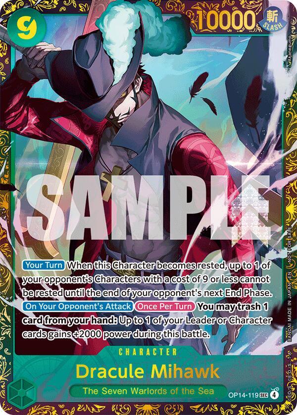Dracule Mihawk - (CS 26-27 Regionals Season 1) - One Piece