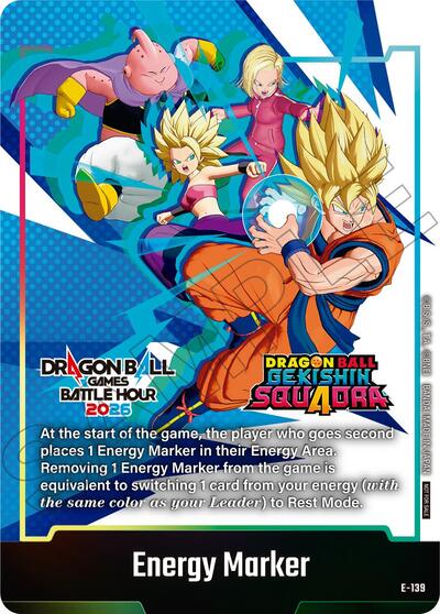 Energy Marker (E-139) card