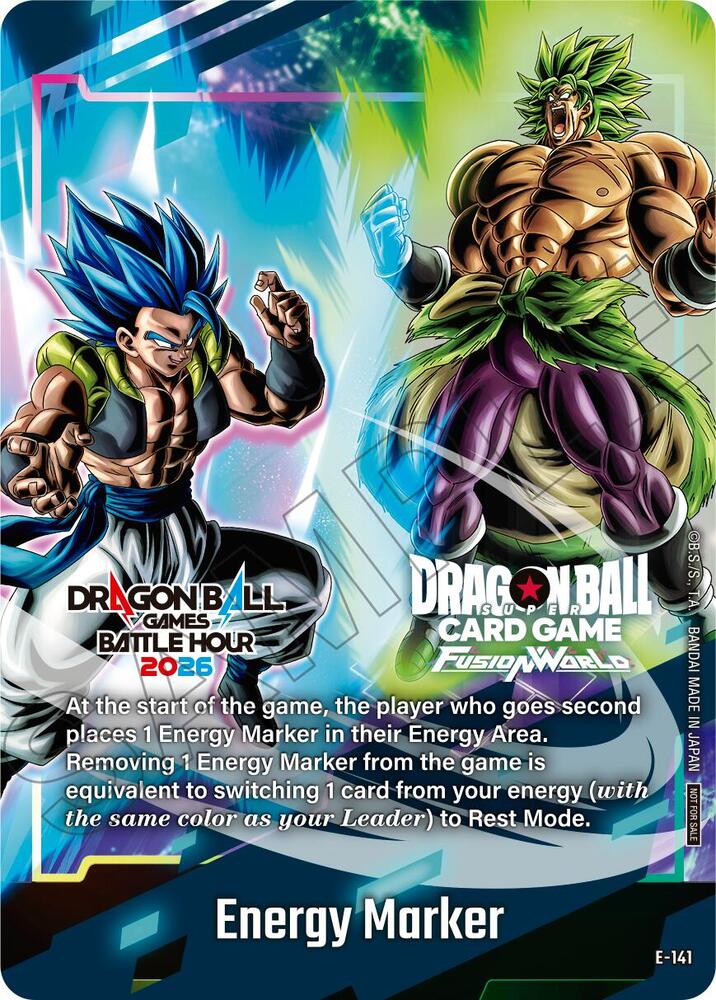 Energy Marker (E-141) - Fusion World Energy Markers - Dragon Ball