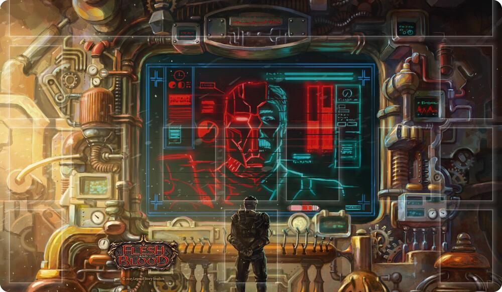 Flesh and Blood Playmat - Ghost Protocol Mainframe - Flesh and