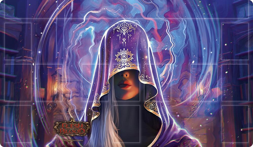 Flesh and Blood 冥王星の星鎧 RF 英版 Flesh and Blood Playmat - Shroud of the Fate Watcher - Flesh and