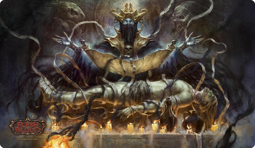 flesh and blood プレイマット ヤール Flesh & Blood: playmat 23.5x14 Everfest - Family Time Games