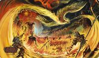 Flesh and Blood Playmat - Art of the Phoenix War · Flesh and Blood Playmats
