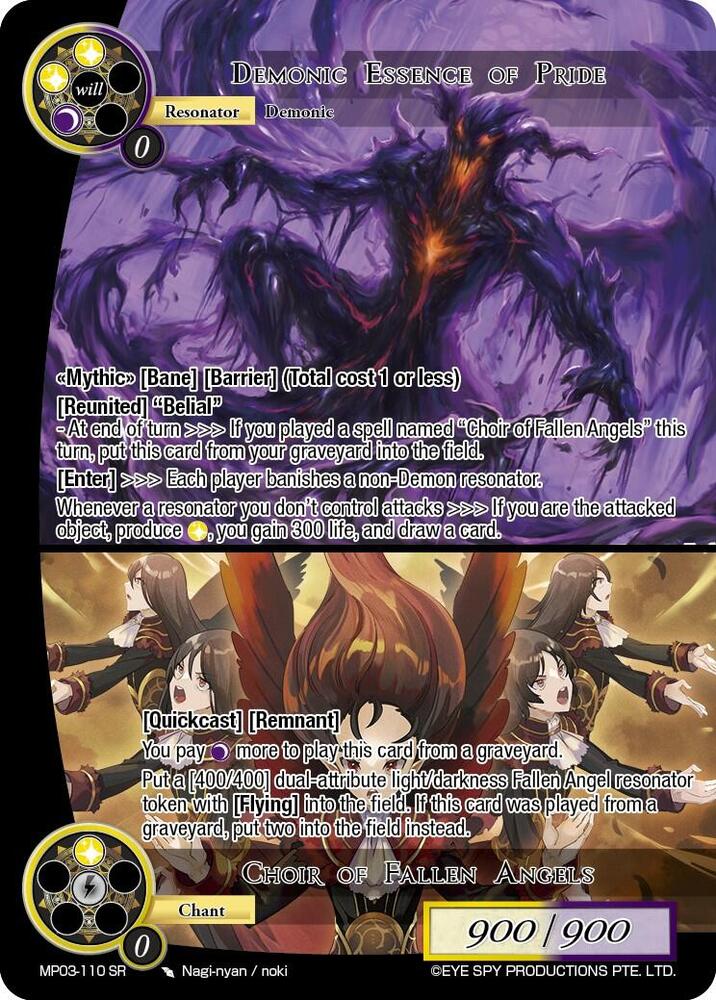 Demonic Essence of Pride // Choir of Fallen Angels