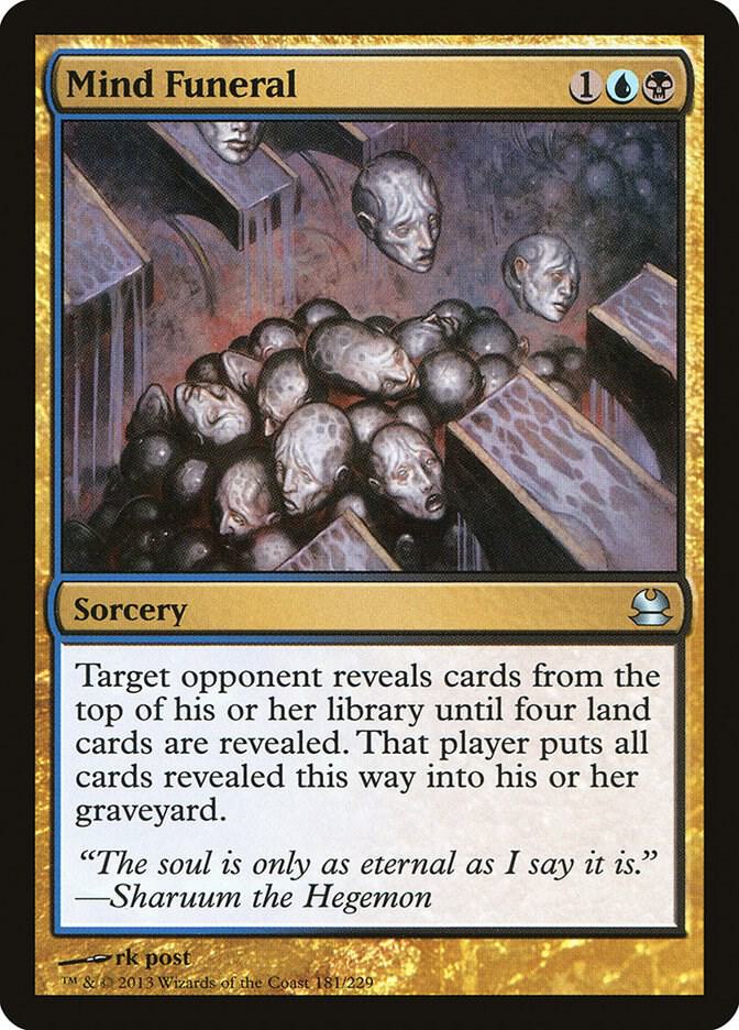 Mind Funeral - Modern Masters - Magic: The Gathering