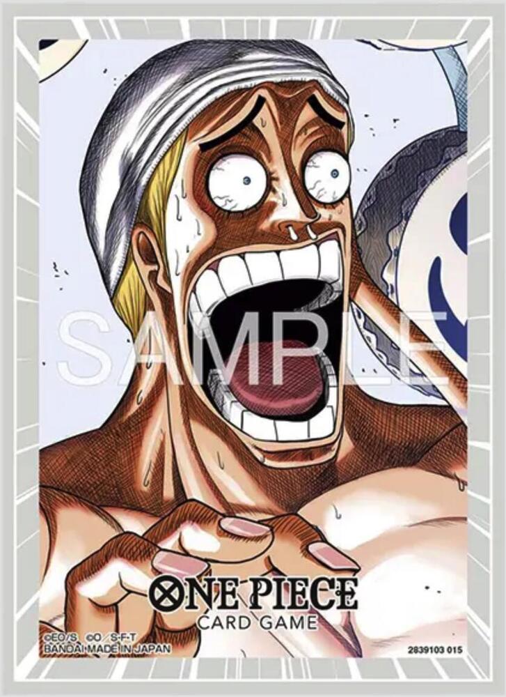 One Piece Card Game Official Sleeves - Enel (70-Pack) - Bandai