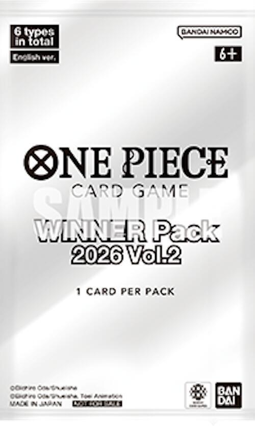 Winner Pack 2026 Vol. 2 - One Piece Promotion Cards - One Piece