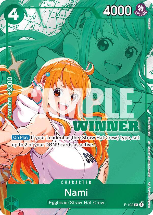 Nami (Winner Pack 2026 Vol. 2) - One Piece Promotion Cards - One
