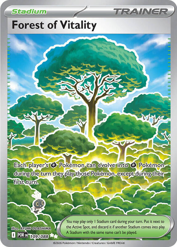 Forest of Vitality 109/088 from ME03: Perfect Order