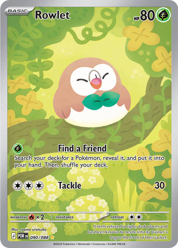 Rowlet 090/088 from ME03: Perfect Order