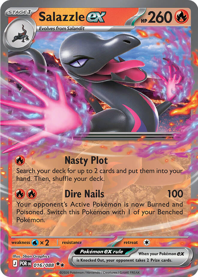 Salazzle ex - 016/088 016/088