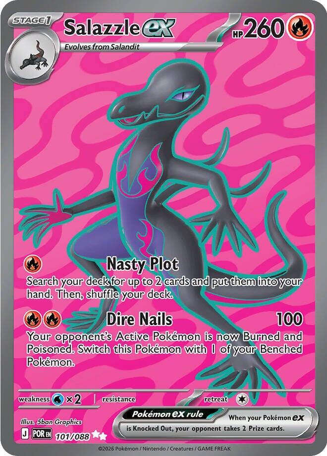 Salazzle ex - 101/088 101/088