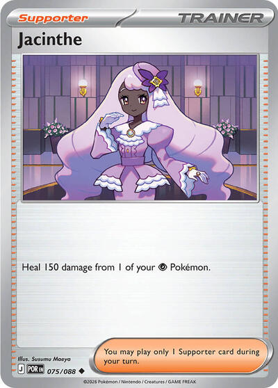 Jacinthe #075 Perfect Order Pokemon TCG Card