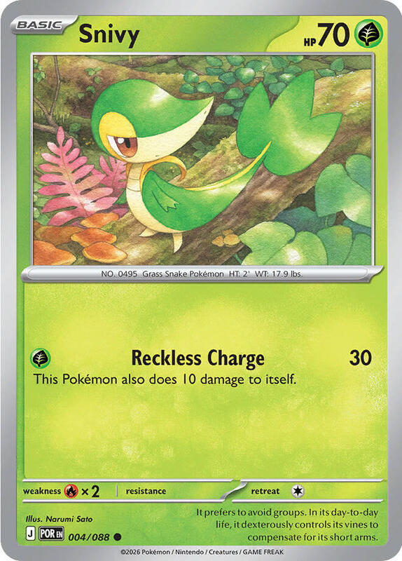 Snivy 004/088 from ME03: Perfect Order