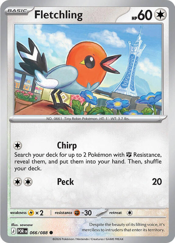 Fletchling 066/088 from ME03: Perfect Order