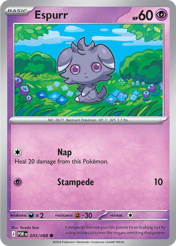 Espurr 033/088 from ME03: Perfect Order