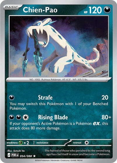 Chien-Pao #054 Perfect Order Pokemon TCG Card