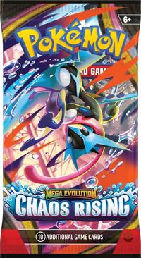 Chaos Rising Booster Pack from ME04: Chaos Rising pre-release Pokemon product image